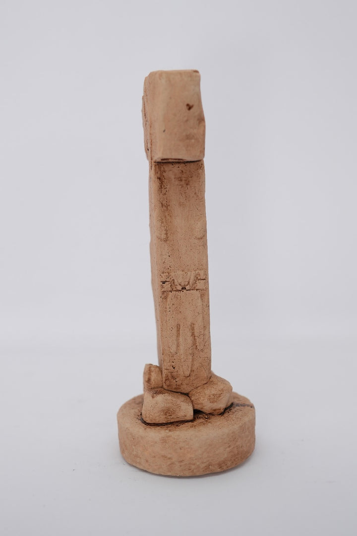 Göbekli Tepe T-Şekilli Sütun Replikası – Neolitik Çağ’ın Gizemli Sembolü – Antik Anadolu Arkeolojik Buluntu - ArkeoArt  - 19 cm