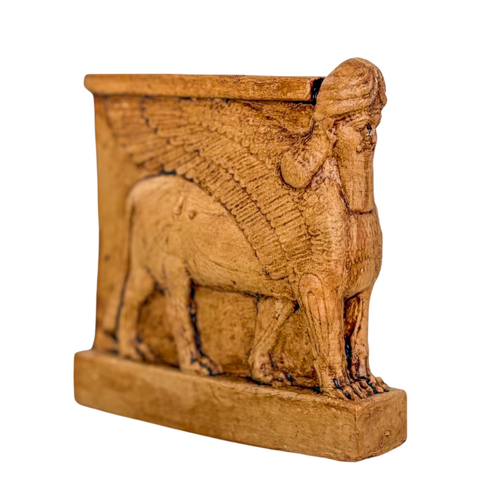 Asur Lamassu Heykeli - 12cm