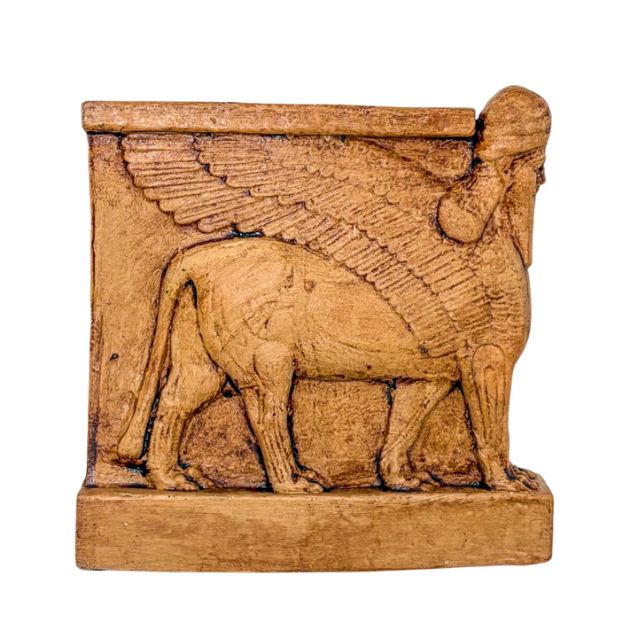 Asur Lamassu Heykeli - 12cm