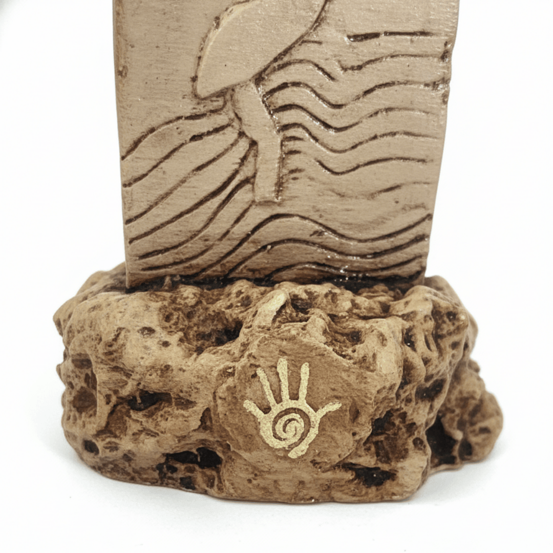 Göbekli Tepe T Sütun Replikası – 22 cm | Neolitik Dönem Tapınak Sembolü, Arkeolojik Dekor Heykeli | ArkeoArt