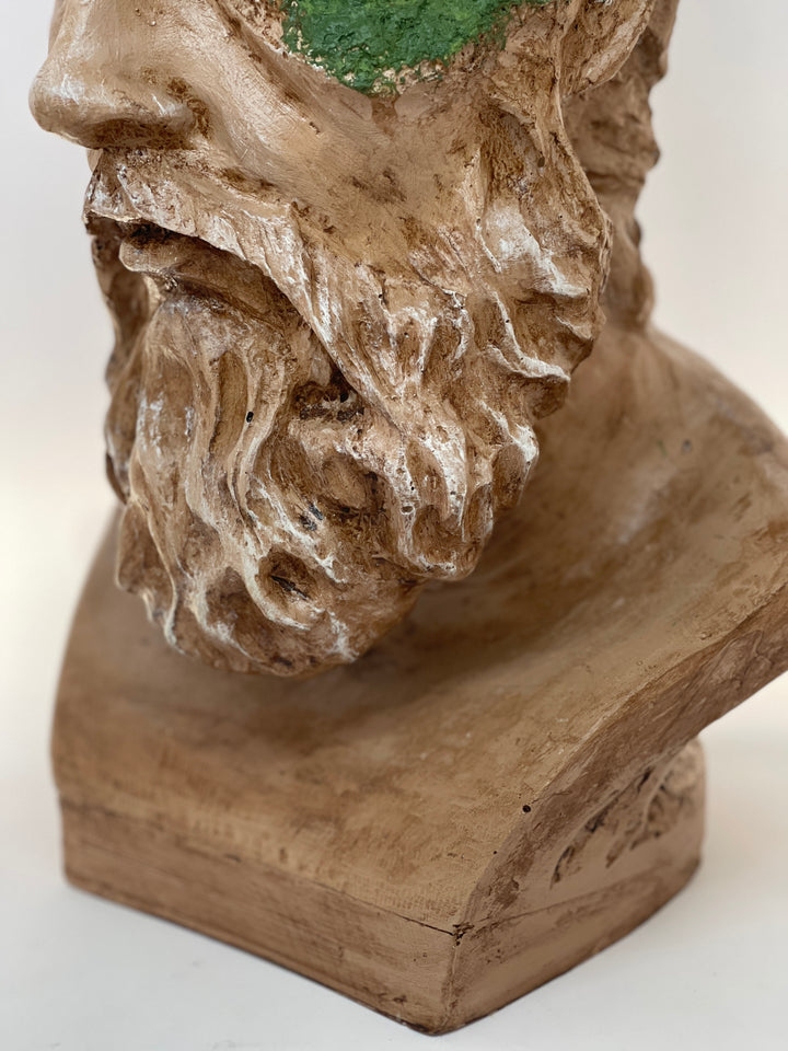 Zeus Bust - Antik Yunan Tanrısı - 40cm