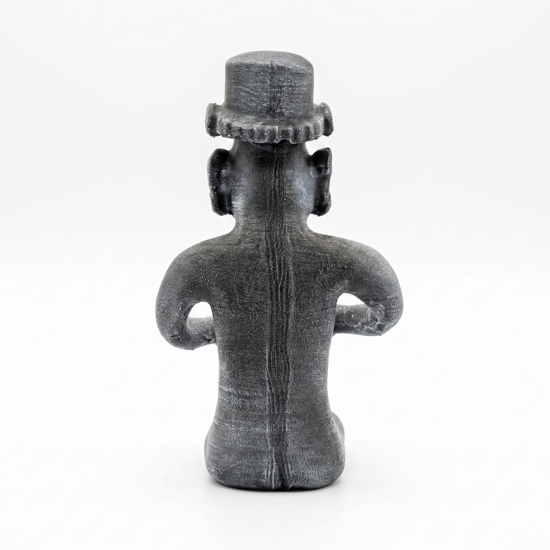 Pre-Columbian Jalisco Drummer Figür Replika | Batı Meksika Seramik Müzisyen Figurü | Arkeolojik Heykel