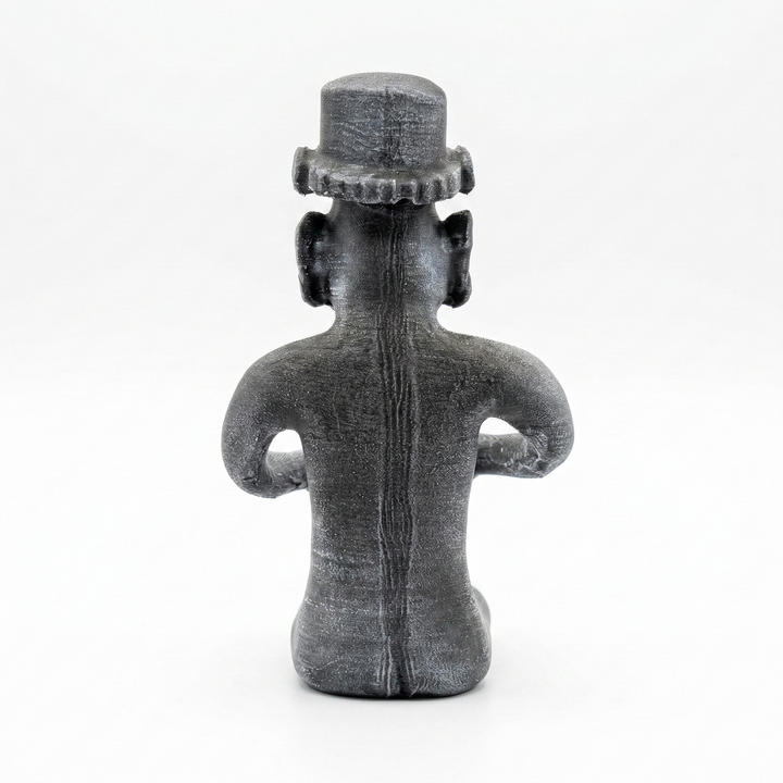 Pre-Columbian Jalisco Drummer Figür Replika | Batı Meksika Seramik Müzisyen Figurü | Arkeolojik Heykel