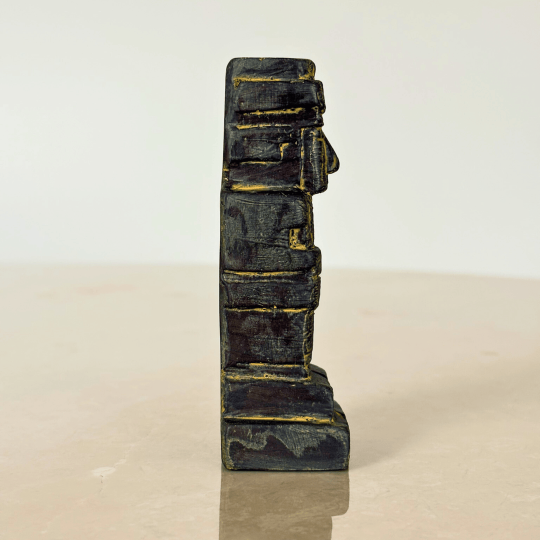 Tiwanaku Ponce Monoliti Heykeli – El Yapımı And Şaman Figürü – And Dağları Ruhu - ArkeoArt Özel Koleksiyon