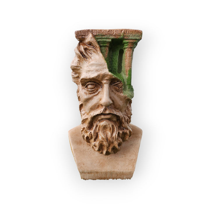 Zeus Bust - Antik Yunan Tanrısı - 40cm