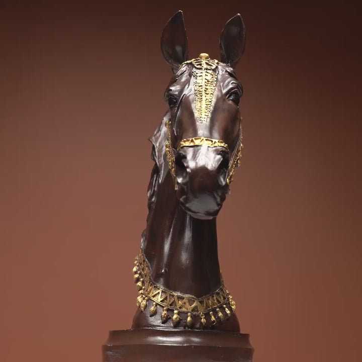 Horse Head Bust