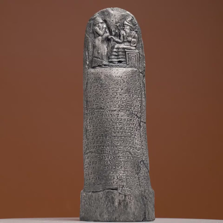 Hammurabi Yasaları - Siyah - 26cm